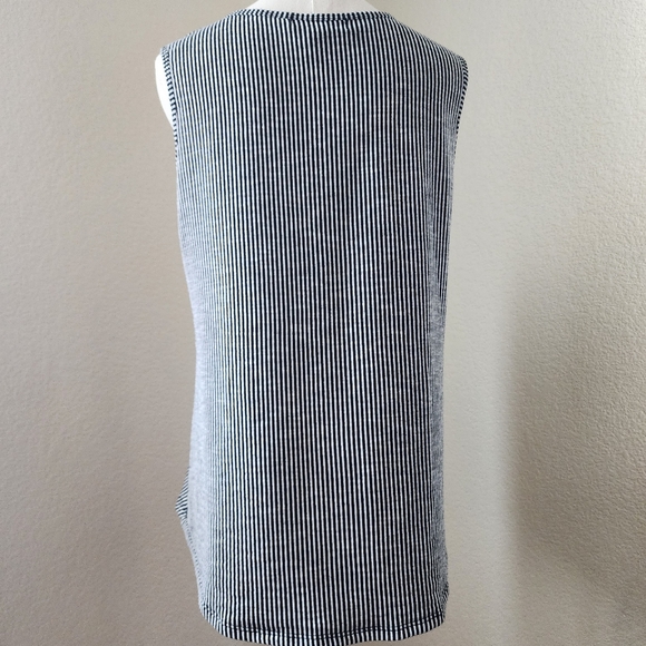 New York Laundry striped tank. Size L nwot - Picture 6 of 12